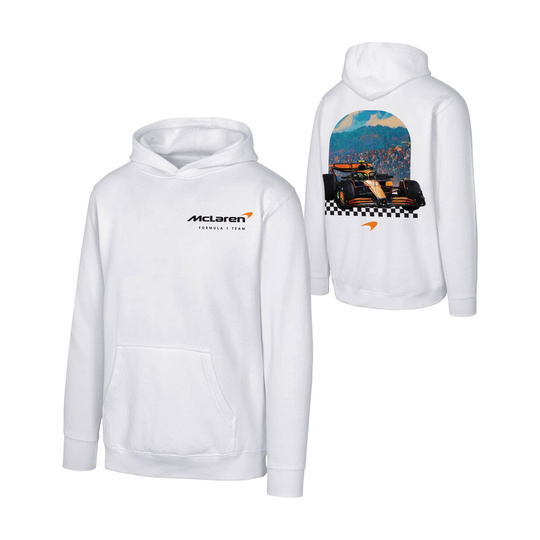 McLaren F1 2025 Herren Kapuzensweatjacke Retro