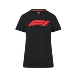 Formel 1 2024 Damen T-Shirt Logo Schwarz