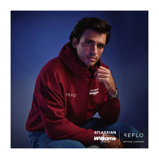 Williams F1 2026 Carlos Sainz Kapuzenpullover Drivers