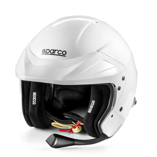 Sparco Helm Flux RJ-i weiß/schwarz (FIA)