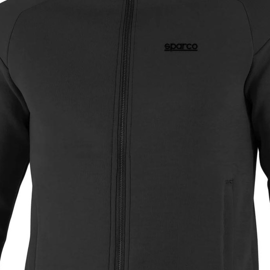 Sparco Kapuzenjacke Full Zip MY25 schwarz