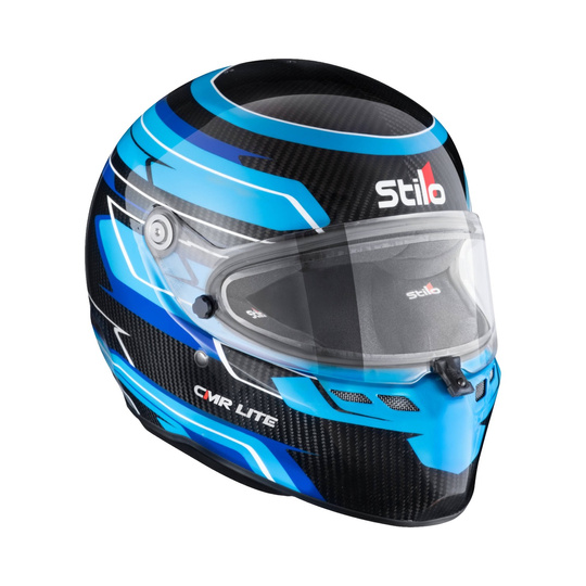 Stilo Helm ST6 CMR Carbon Lite Graphyc blau (CMR)