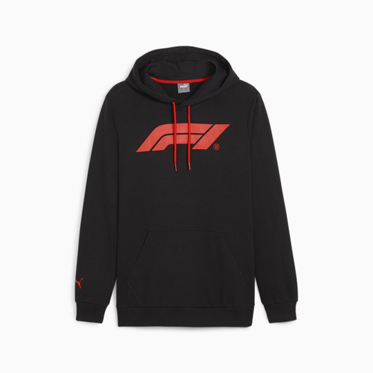 Formel 1 2025 Herren Kapuzenpullover Logo Schwarz