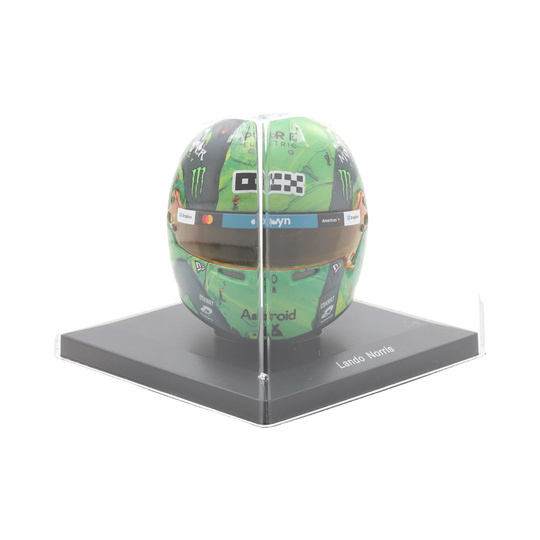 McLaren F1 Lando Norris Miniaturhelm Las Vegas GP 1:5