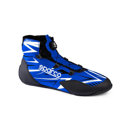 Sparco Kartschuh K-RAPID Rotor 8877-2022 Blau (FIA)