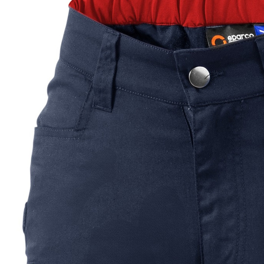 Sparco Shorts FTW Hawaii marineblau/rot