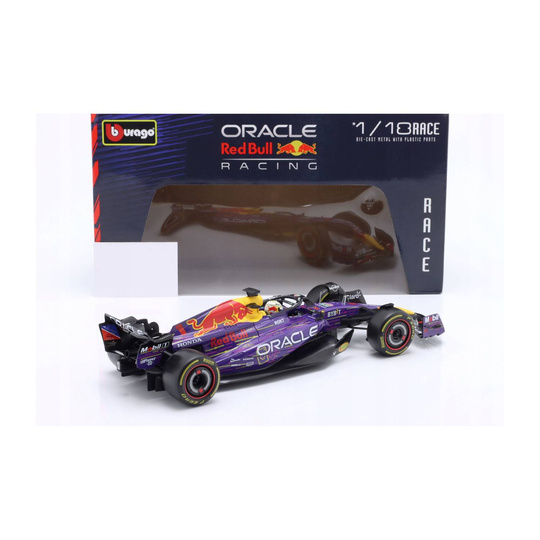 Red Bull Racing Modell RB19 1/18 Max Verstappen Las Vegas GP