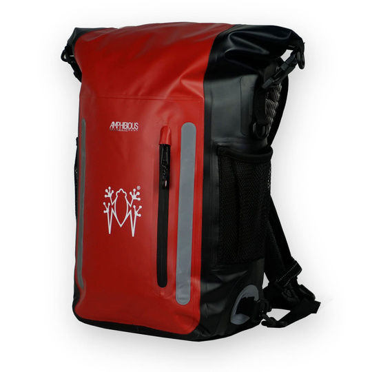 Amphibious Wasserdichter Rucksack ATOM II Rot