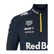 Red Bull Racing 2024 Team Sweatshirt mit 1/4-Reißverschluss für Herren