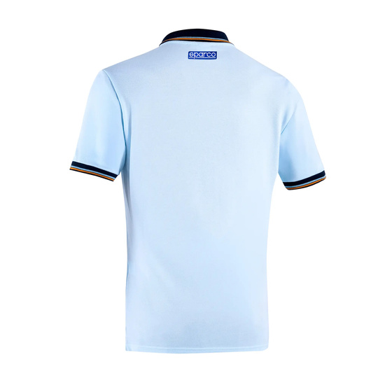 Sparco Poloshirt Gulf Pocket hellblau