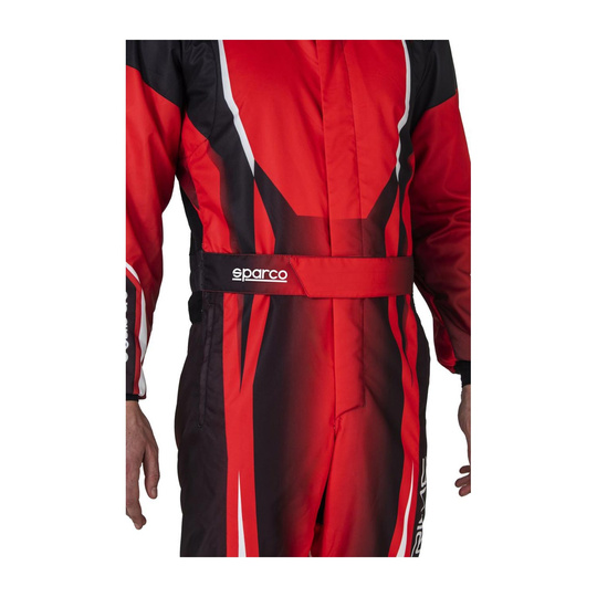 Sparco Kartanzug Prime K schwarz/rot (FIA)