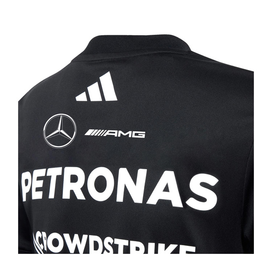 Mercedes AMG F1 2025 Kinder T-Shirt Team Schwarz