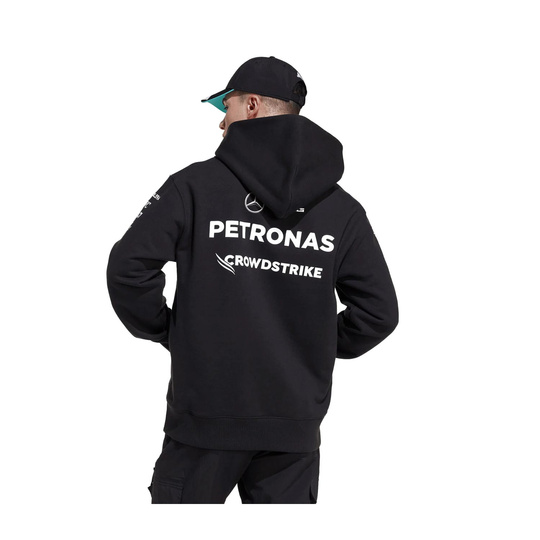 Mercedes AMG F1 2025 Herren Kapuzensweatjacke Team