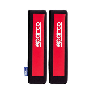 Sparco Gurtpolster schwarz/rot
