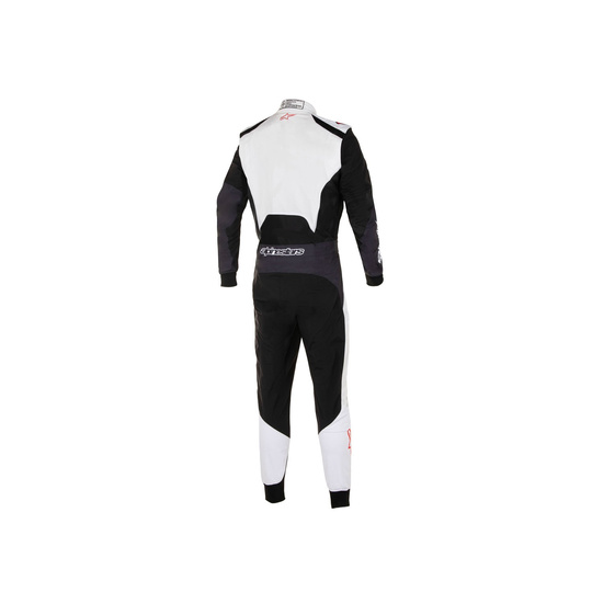 Alpinestars Kartoverall KMX-5 V3 8877-2022 Weiß-Schwarz (FIA)