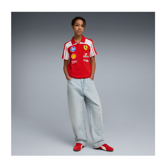 Scuderia Ferrari F1 2026 Kinder Polohemd Team