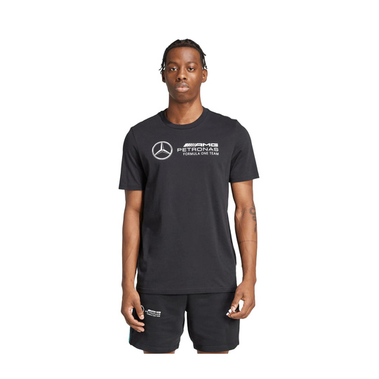 Mercedes AMG F1 2025 Herren T-Shirt Logo Schwarz