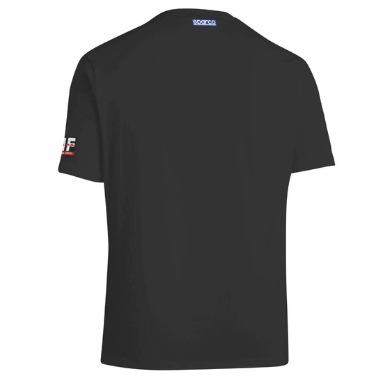 Sparco T-Shirt Lancia HF Fulvia Logo schwarz