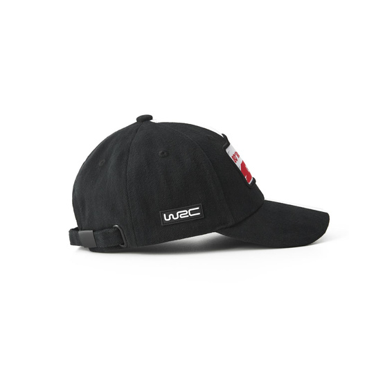 Rally Poland WRC Kinder-Cap Stripe schwarz
