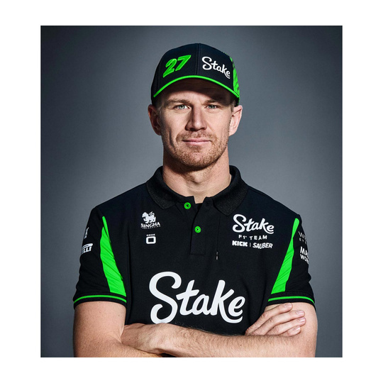 Stake F1 Kick Sauber 2025 Herren Baseballkappe Hulkenberg