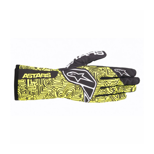 Alpinestars Handschuhe TECH-1 K Race V2 Vertical gelb