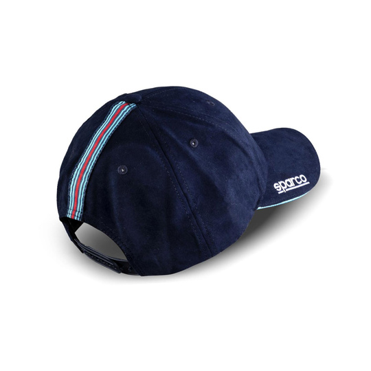 Sparco Herren Basebalkappe Side Logo Martini Racing Marineblau