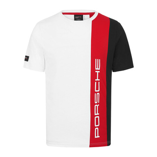 Porsche Motorsport 2026 T-Shirt Stripe White