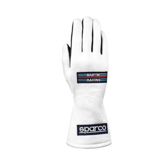 Sparco Handschuh LAND MARTINI RACING MY25 Weiß (FIA)