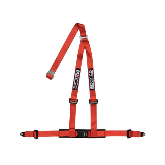 Sparco ECE Sportgurte CLUB H-3 Rot