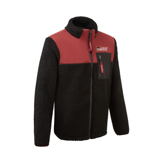 Toyota Gazoo Racing 2026 Sweatshirt GR Logo burgund/schwarz