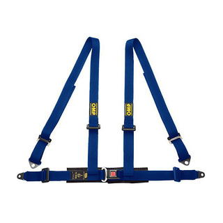 OMP 4-Punkt-Gurt Road DA505 blau (ECE)