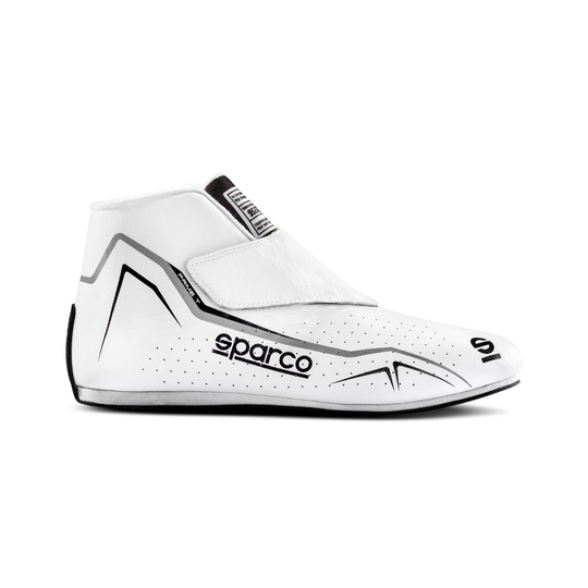 Sparco Schuhe Prime T weiß/schwarz (FIA)
