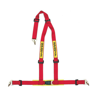 Sabelt Renngurt 3-Punkt 2" rot (ECE)