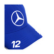 Mercedes AMG F1 2025 Herren Baseballkappe Antonelli Blau