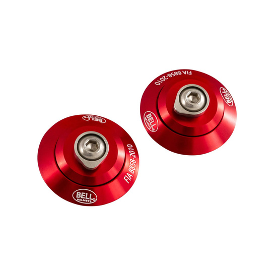 Bell Clips HANS/Hybrid rot
