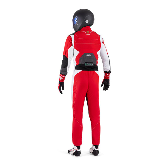 Sparco Rennoverall X-Light FULL EFFICIENCY Rot (FIA)