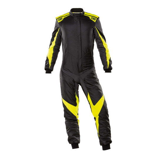 OMP Rennanzug ONE EVO X schwarz/gelb (FIA)
