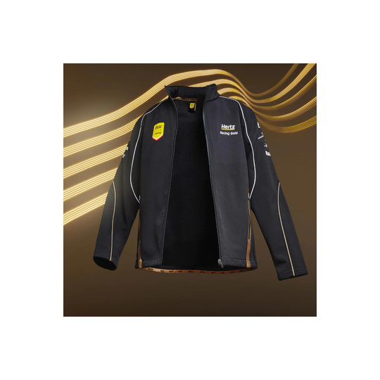 Hertz Team Jota 2023 Herren Softshelljacke Schwarz