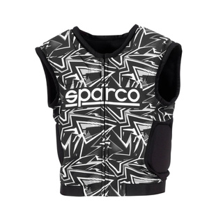 Sparco Schutzveste SJ PRO K-3 MY25 Schwarz-Weiß