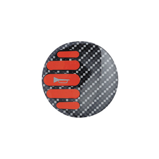 Sparco Hupenknopf-Emblem 01597GR