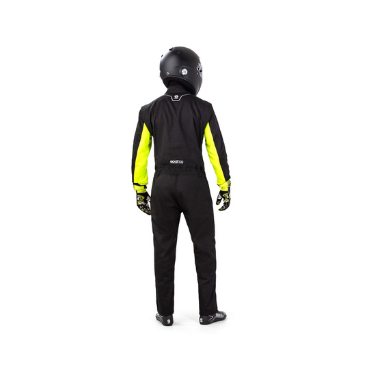 Sparco Kartanzug Rookie MY20 schwarz/gelb