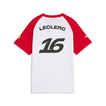 Scuderia Ferrari F1 2026 Charles Leclerc Kinder-T-Shirt Graphic weiß