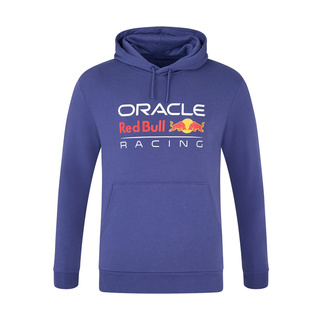 Red Bull Racing 2025 Herren Kapuzensweatjacke Logo Blau