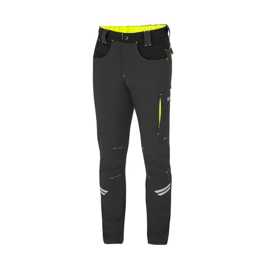 Sparco Herren Hose Light TECH Grau-Gelb