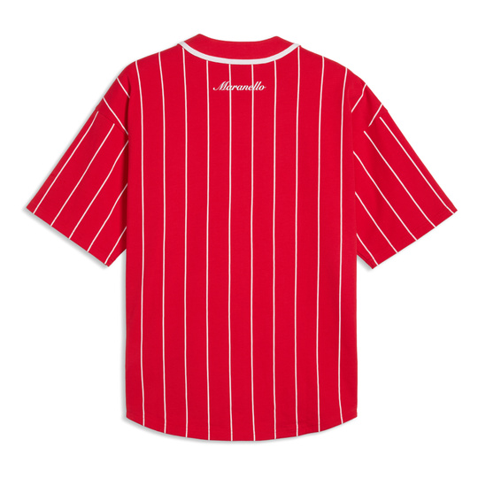 Scuderia Ferrari F1 2026 Herren Baseball-Shirt Retro Rot