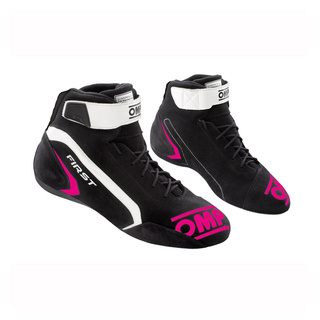 OMP Schuhe First MY21 schwarz/rosa (FIA)