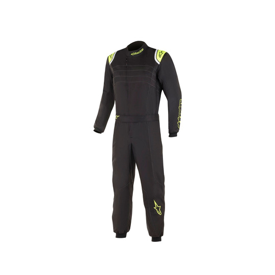 Alpinestars Kartanzug KMX-9 V3 schwarz/gelb (FIA)