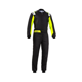 Sparco Kartoverall ROOKIE MY20 Schwarz/Gelb
