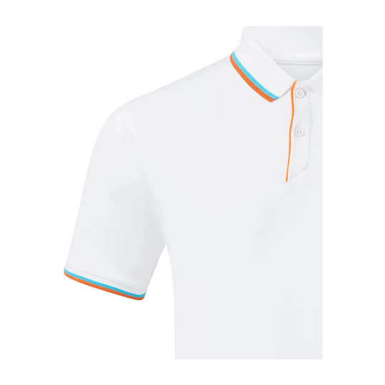 McLaren F1 2025 Herren Polohemd Essentials Weiß