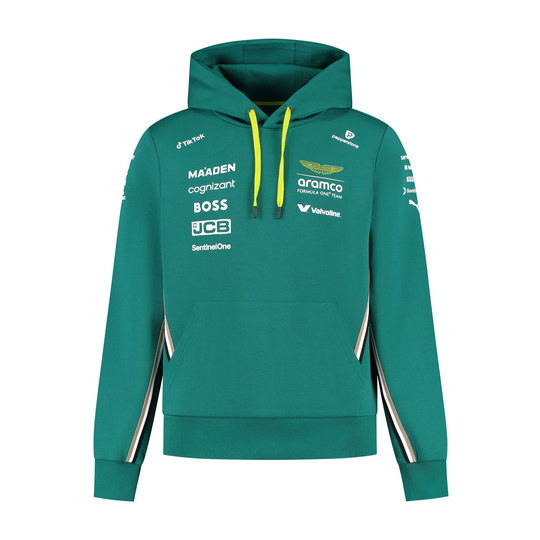 Aston Martin F1 2025 Herren Kapuzensweatjacke Team